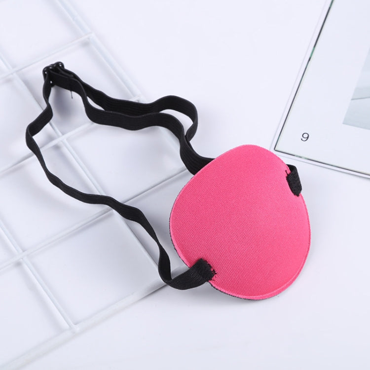 2pcs One-Eyed Dragon Pirate Makeup Eye Mask Children Groove Amblyopia Strabismus Full Cover Single Eye Mask(Rose Red) - free shipping - PMC TechLife - Order now!