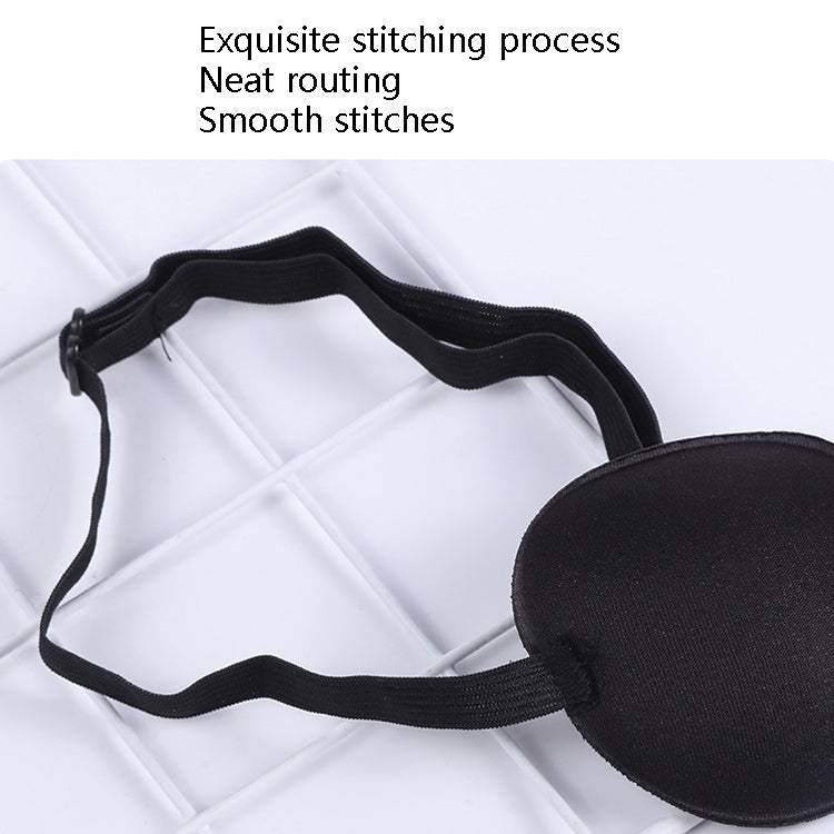 2pcs One-Eyed Dragon Pirate Makeup Eye Mask Children Groove Amblyopia Strabismus Full Cover Single Eye Mask(Black) - free shipping - PMC TechLife - Order now!