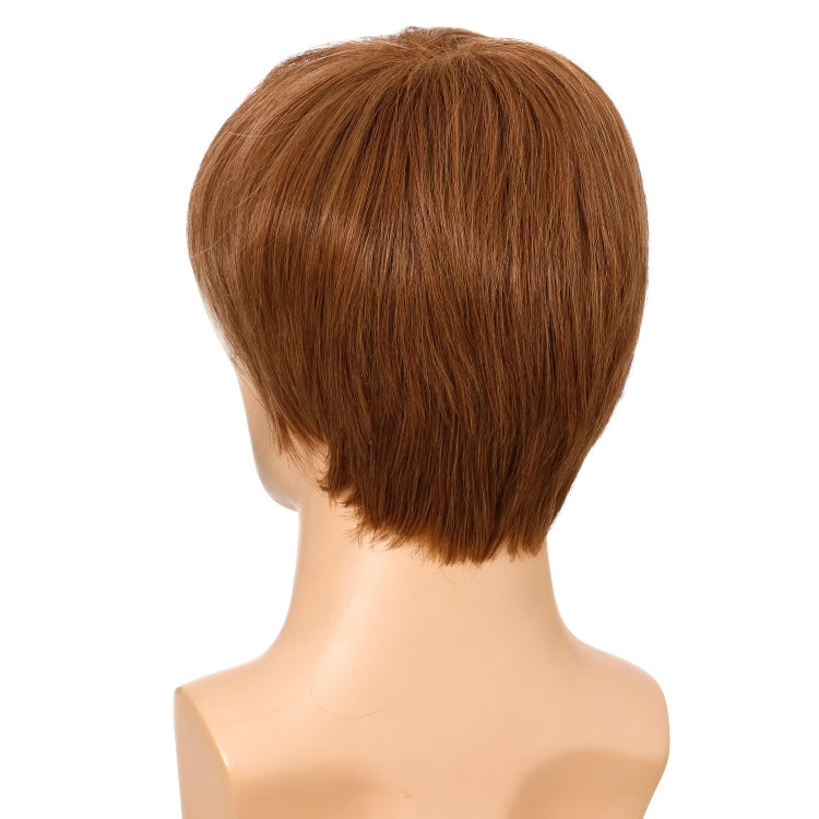 Men Realistic Natural High Temperature Wire Short Wigs(WIG-M45) - free shipping - PMC TechLife - Order now!