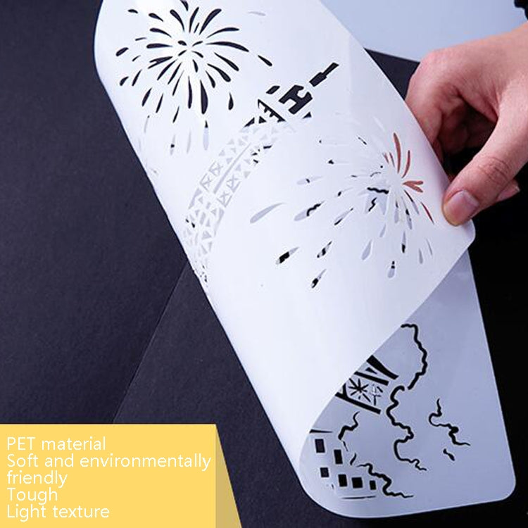 6 White House Construction Series Painting Template Theme City A4 Label Template - Art Supplies by PMC TechLife | Online Shopping South Africa | PMC TechLife | Buy Now Pay Later Mobicred