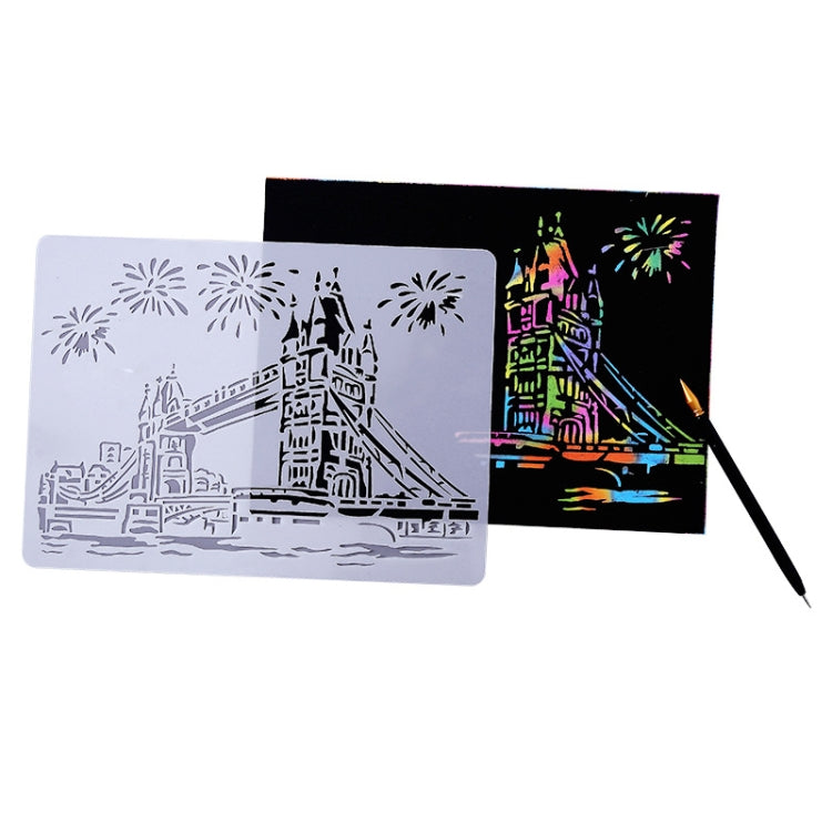 9 Sydney Construction Series Painting Template Theme City A4 Label Template - Art Supplies by PMC TechLife | Online Shopping South Africa | PMC TechLife | Buy Now Pay Later Mobicred