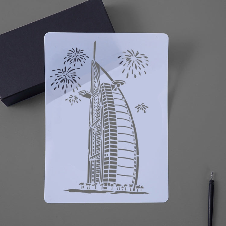 10 Sailing Hotel Construction Series Painting Template Theme City A4 Label Template - Art Supplies by PMC TechLife | Online Shopping South Africa | PMC TechLife | Buy Now Pay Later Mobicred