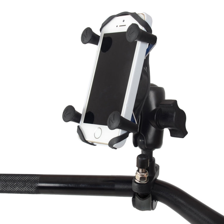 N-STAR N002 Motorcycle Bicycle Mobile Phone Bracket Riding Equipment(Small Tilted Head) - Holders by N-STAR | Online Shopping South Africa | PMC TechLife | Buy Now Pay Later Mobicred