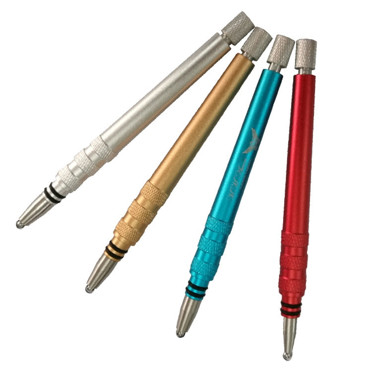 MM VWAN Magic Hairdressing Eyebrow Trimming Engraving Pen Scoring Stainless Steel Razor(Golden) - free shipping - PMC TechLife - Order now!