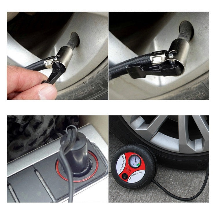 DC12V 12A Car Portable Air Pump Electric Car Tire Pump, Specification��� 25-cylinder Tire Inflatable Pump - Inflatable Pump by PMC TechLife | Online Shopping South Africa | PMC TechLife
