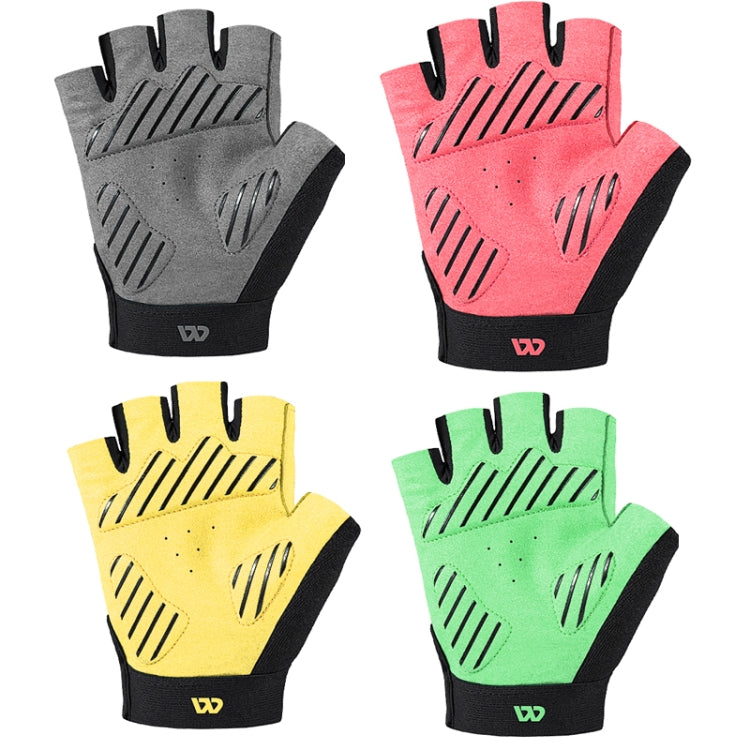 WEST BIKING YP0211210 Mountain Cycling Gloves Half Finger Breathable Anti-Slip Gloves Riding Equipment, Size: M(Dark Grey) - Cycling Gloves by WEST BIKING | Online Shopping South Africa | PMC TechLife | Buy Now Pay Later Mobicred