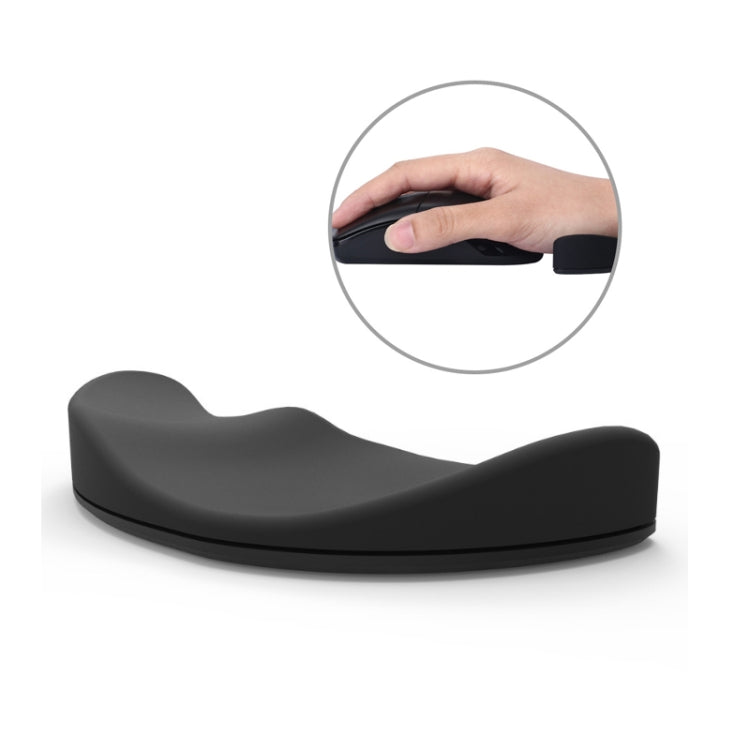 Silicone Wrist Support Mouse Pad Mobile Palm Rest Office Hand Rest Right Hand Version - Mouse Pads by PMC TechLife | Online Shopping South Africa | PMC TechLife