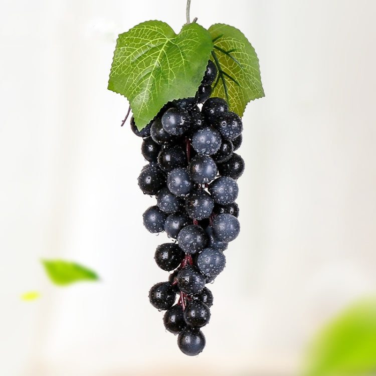 4 Bunches 60 Black Grapes Simulation Fruit Simulation Grapes PVC with Cream Grape Shoot Props - free shipping - PMC TechLife - Order now!