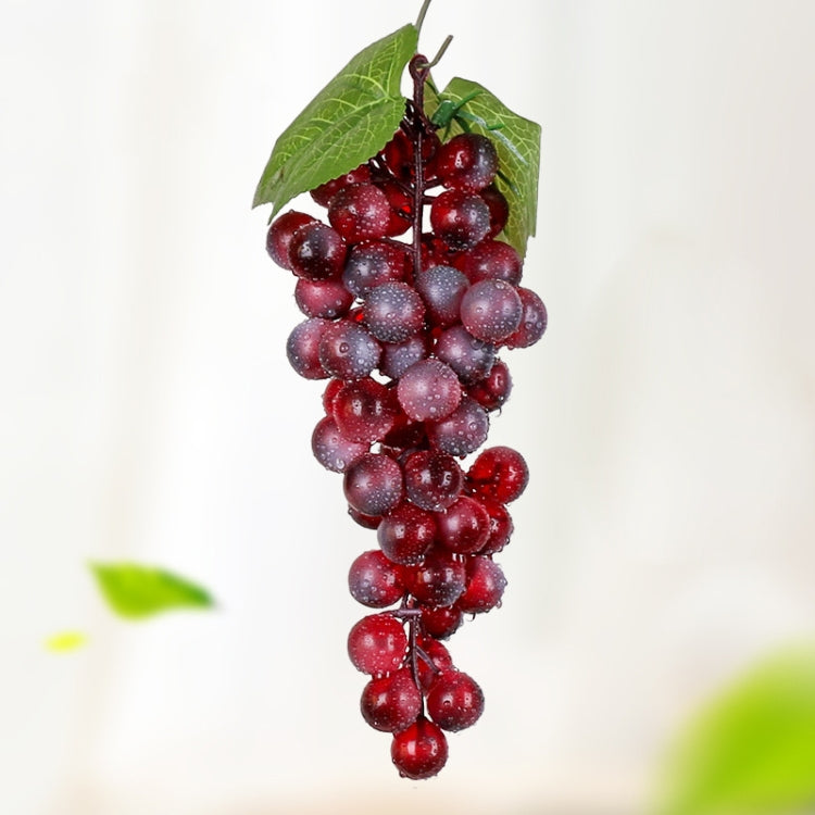 4 Bunches 60 Red Grapes Simulation Fruit Simulation Grapes PVC with Cream Grape Shoot Props - free shipping - PMC TechLife - Order now!