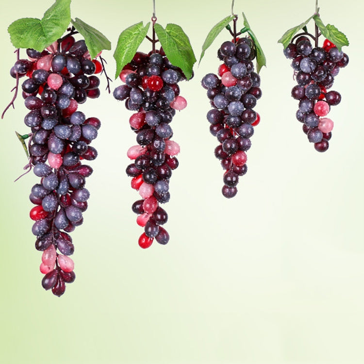 4 Bunches 60 Granules Agate Grapes Simulation Fruit Simulation Grapes PVC with Cream Grape Shoot Props - free shipping - PMC TechLife - Order now!