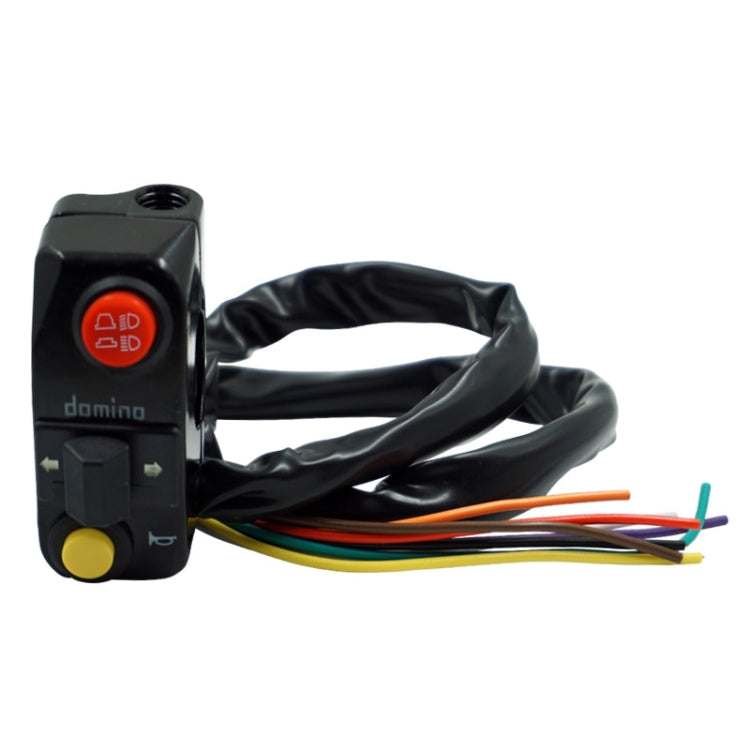 Motorcycle Modification Aluminum Alloy Handle Switch High Low Beam Light Turn Signal Horn Control Switch(Black) - Electrical System by PMC TechLife | Online Shopping South Africa | PMC TechLife