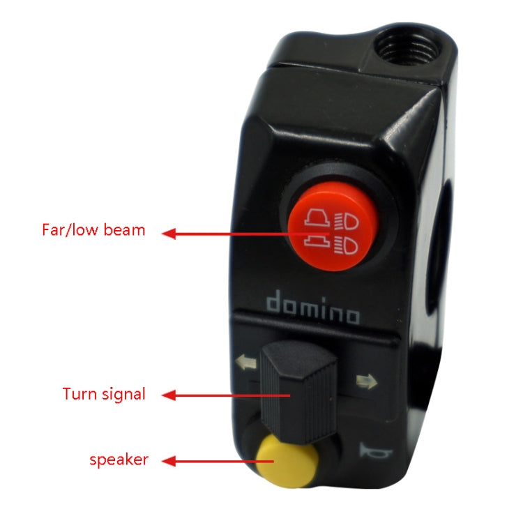 Motorcycle Modification Aluminum Alloy Handle Switch High Low Beam Light Turn Signal Horn Control Switch(Silver) - free shipping - PMC TechLife - Order now!