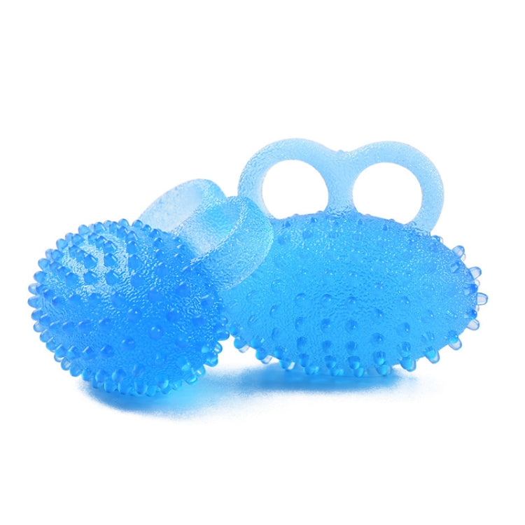 2 PCS TPR Grip Ball Rehabilitation Hemiplegia Stroke Massage Finger Ball, Specification: Two Finger - free shipping - PMC TechLife - Order now!