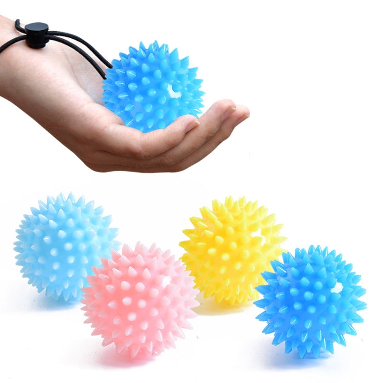 2 PCS TPR Grip Ball Rehabilitation Hemiplegia Stroke Massage Finger Ball, Specification: 6.5cm 20 Pounds (Light Blue) - free shipping - PMC TechLife - Order now!