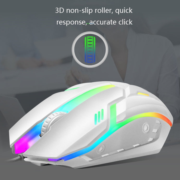LIMEIDE GTX300 104 Keys Retro Round Key Cap USB Wired Mouse Keyboard, Cable Length: 1.4m, Colour: Punk Single Keyboard White - Wired Keyboard by LIMEIDE | Online Shopping South Africa | PMC TechLife | Buy Now Pay Later Mobicred