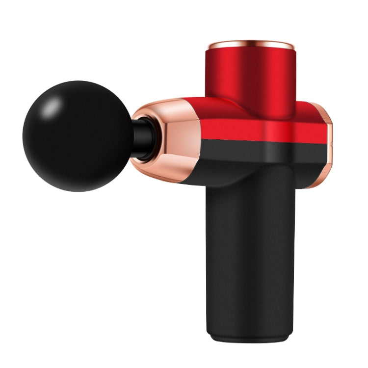 12V Mini Fascia Gun  Electrical Muscle Relax Massage Gun(Black Red) - free shipping - PMC TechLife - Order now!