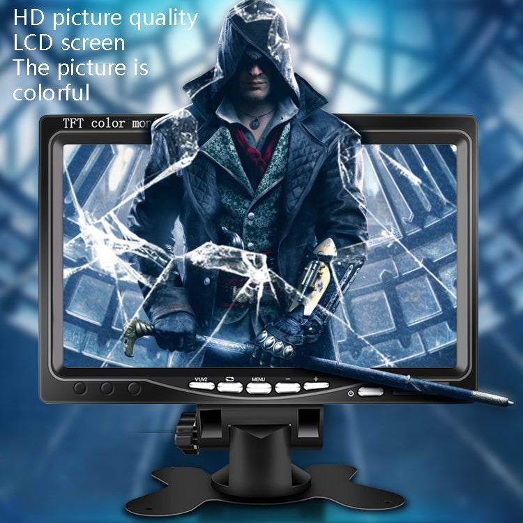 YB-CC-1 12/24V Car 7 Inch Display HD Night Vision Camera Monitoring System Truck Reverse Image, Specification: Camera+1024x600 Display - Rear View Cameras by PMC TechLife | Online Shopping South Africa | PMC TechLife | Buy Now Pay Later Mobicred