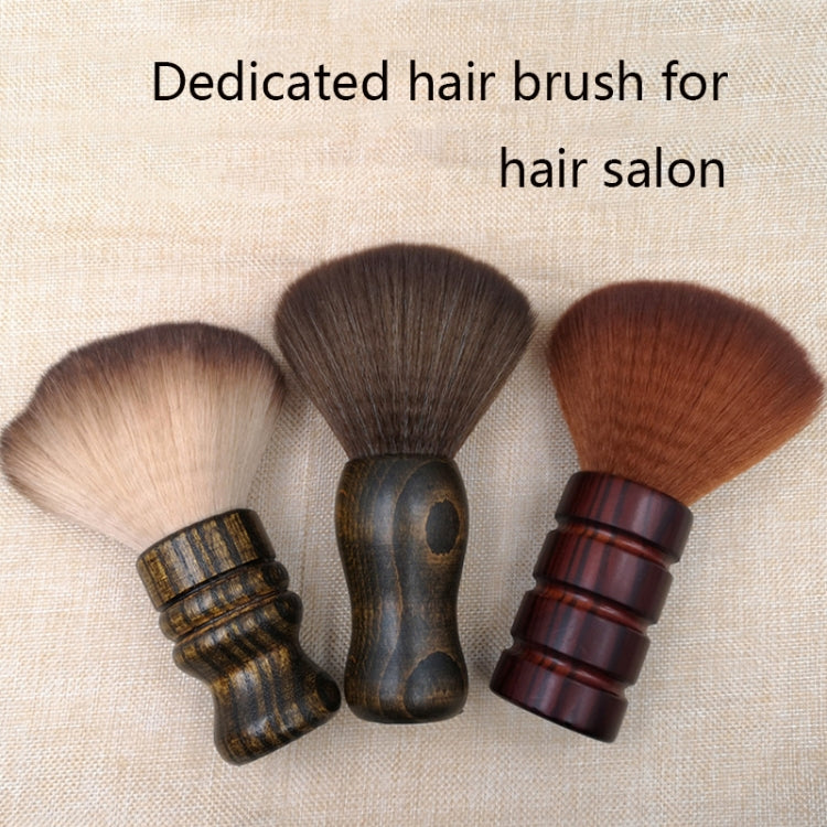 Hair Cut Broken Hair Duster Brush Solid Wood Soft Bristles Cleaning Brush Hairdressing Suppliess(S2 Brush) - free shipping - PMC TechLife - Order now!