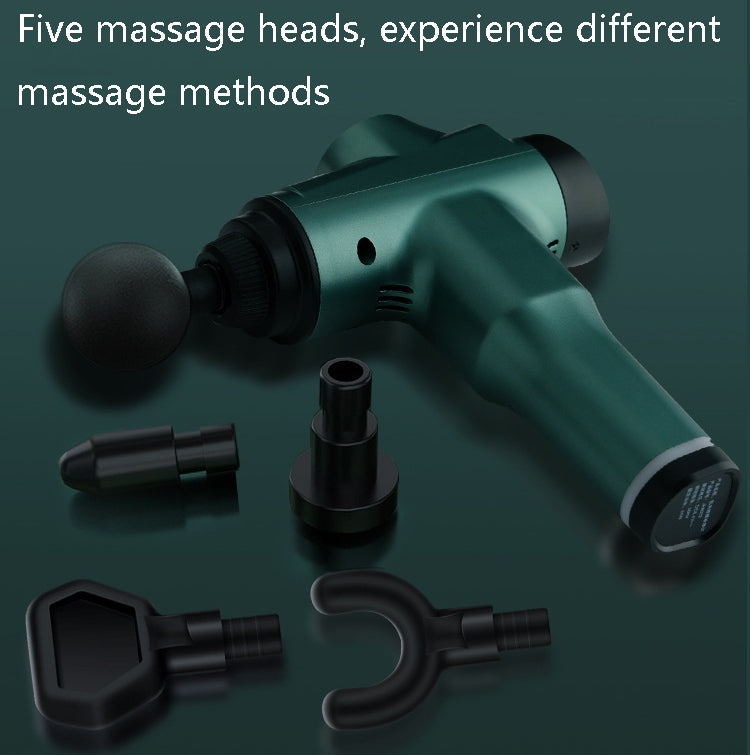 Muscles Relax Massager Portable Fitness Equipment Fascia Gun, Specification: 6206 6 Gears Red(UK Plug) - free shipping - PMC TechLife - Order now!