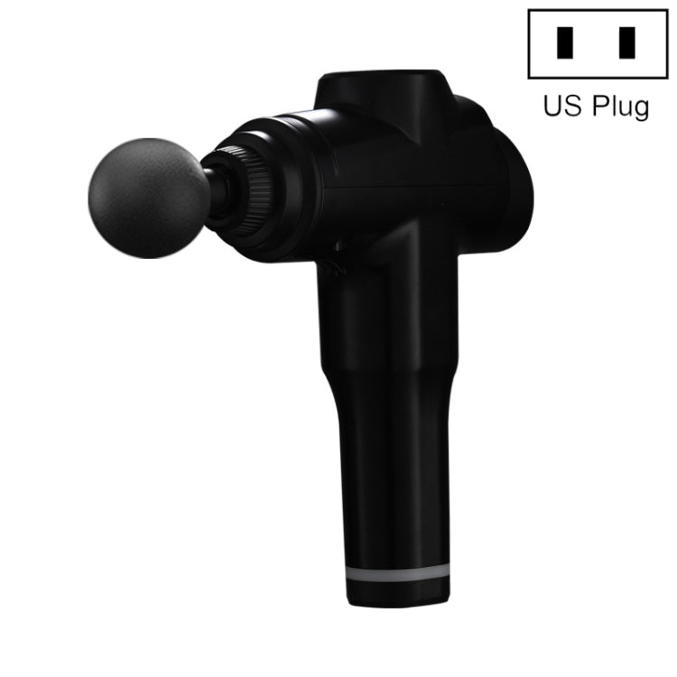 Muscles Relax Massager Portable Fitness Equipment Fascia Gun, Specification: 6206 6 Gears Black(US Plug) - free shipping - PMC TechLife - Order now!