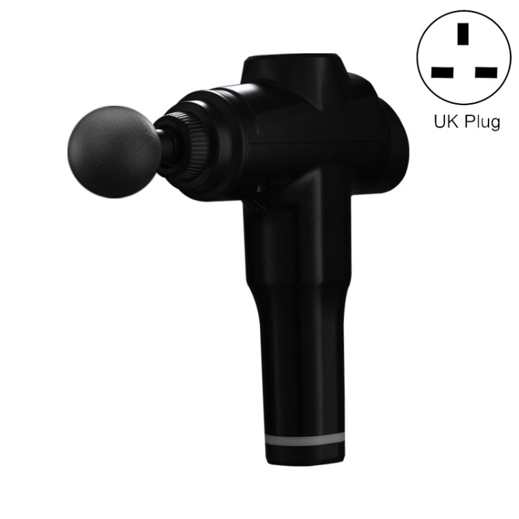 Muscles Relax Massager Portable Fitness Equipment Fascia Gun, Specification: 6206 6 Gears Black(UK Plug) - free shipping - PMC TechLife - Order now!