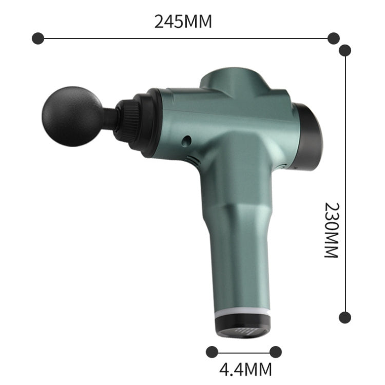 Muscles Relax Massager Portable Fitness Equipment Fascia Gun, Specification: 6212 12 Gears Green(UK Plug) - free shipping - PMC TechLife - Order now!