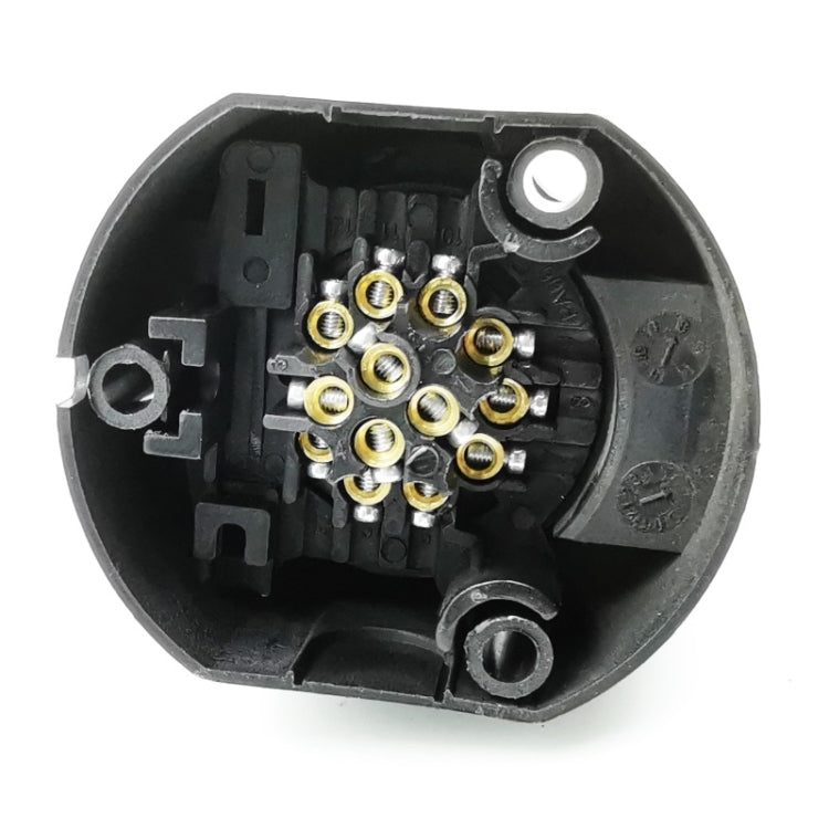 VS1130E 13P 12V RV Traveler Trailer Nylon Waterproof Plug Socket EU Plug - Terminal connectors by PMC TechLife | Online Shopping South Africa | PMC TechLife | Buy Now Pay Later Mobicred