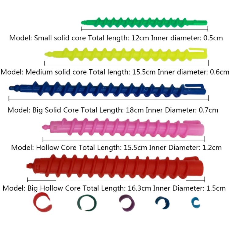 Hairdressing Curly Hair Perm Cold Perm Screw Bar Hair Salon Supplies Color Random Delivery, Specification: Medium Core - free shipping - PMC TechLife - Order now!