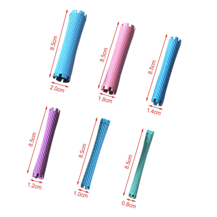 Hair Salon Large Perm Bar Pear Flower Curly Thickened Perm Bar Hairdressing Tools, Random Color Delivery(6 Bar) - free shipping - PMC TechLife - Order now!