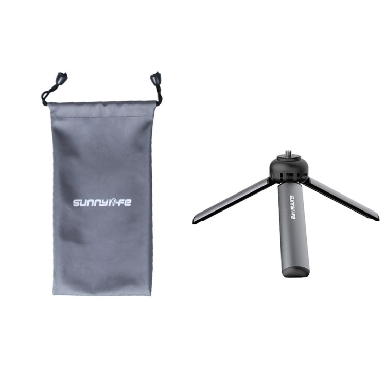 Sunnylife for Insta360 GO / DJI Osmo Action / GoPro Mount Bracket Stabilizer Aluminum Alloy Mini Tripod - Portable Mini Tripod by Sunnylife | Online Shopping South Africa | PMC TechLife | Buy Now Pay Later Mobicred