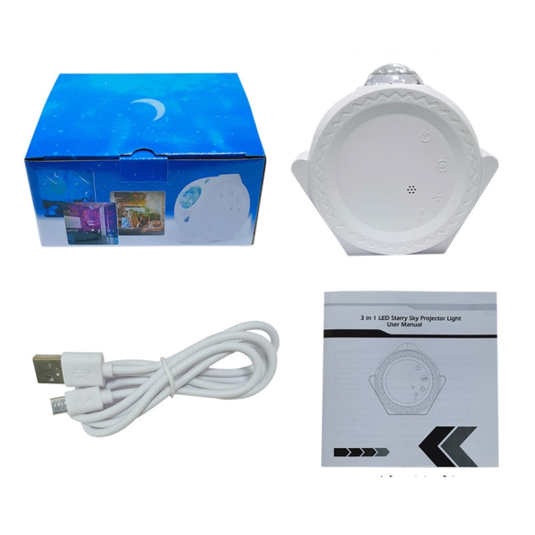 SC511 3 In 1 Watermark Starry Sky Projector Graffiti Smart Atmosphere Night Light, Light color: White WiFi - Night Lights by PMc TechLife | Online Shopping South Africa | PMc TechLife | Buy Now Pay Later Mobicred