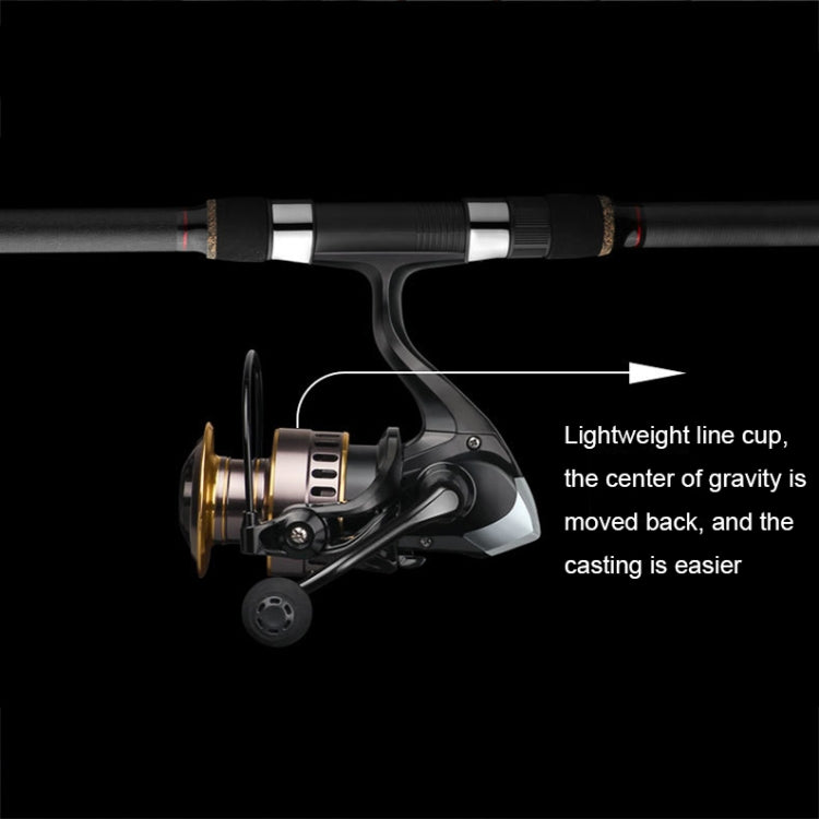 All Metal Rocker Arm Smooth Fishing Reel Spinning Reel, Spec: HE-5000 (Metal Grip) - Fishing Reels by PMC TechLife | Online Shopping South Africa | PMC TechLife | Buy Now Pay Later Mobicred