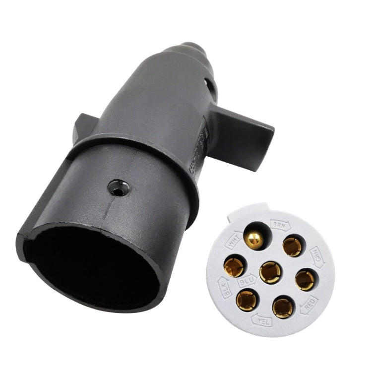 VP270ES 24V 7P Socket Trailer Signal Transmission Connector EU Plug - Terminal connectors by PMC TechLife | Online Shopping South Africa | PMC TechLife | Buy Now Pay Later Mobicred