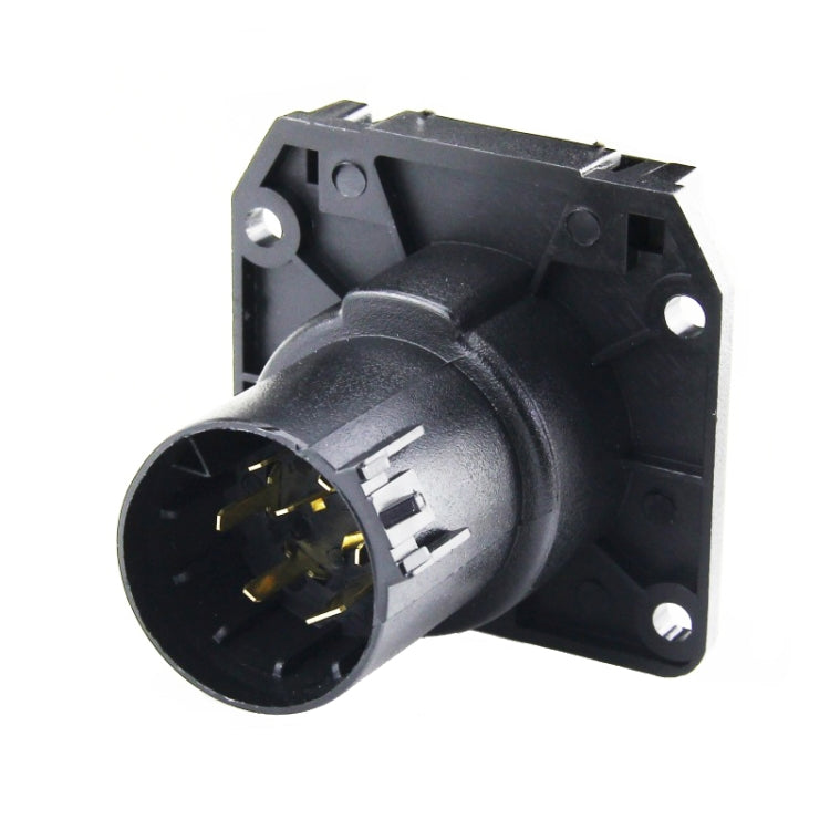 2 PCS VS170U-1 6-24V 7P Waterproof Trailer Plug Socket Connector RV Yacht Power Plug US Plug - Terminal connectors by PMC TechLife | Online Shopping South Africa | PMC TechLife | Buy Now Pay Later Mobicred