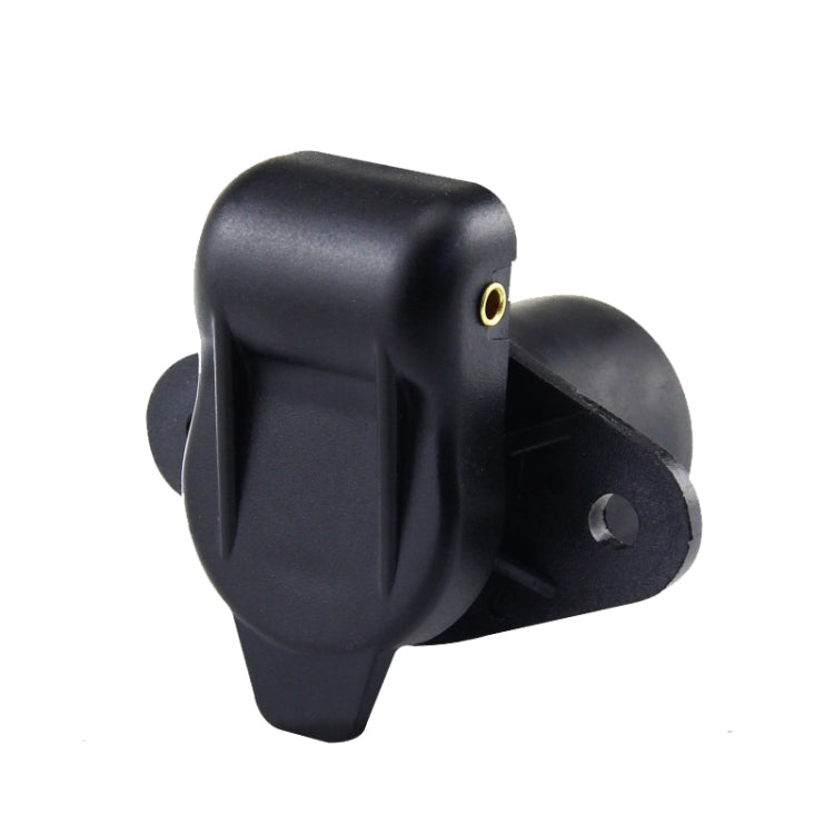 2 PCS VS130E 3P 12V PVC Trailer Connector Socket EU Plug - Terminal connectors by PMC TechLife | Online Shopping South Africa | PMC TechLife | Buy Now Pay Later Mobicred