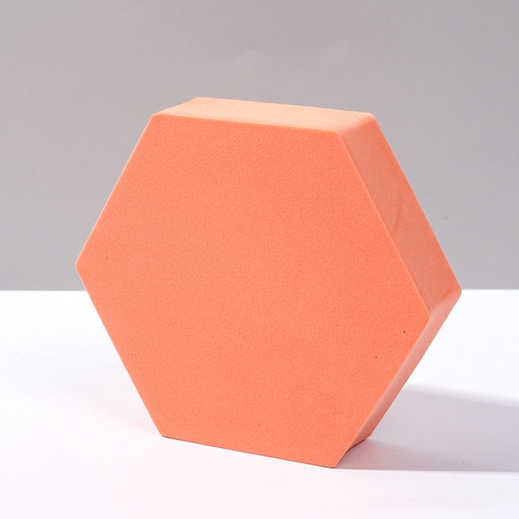8 PCS Geometric Cube Photo Props Decorative Ornaments Photography Platform, Colour: Large Orange Hexagon - free shipping - PMC TechLife - Order now!
