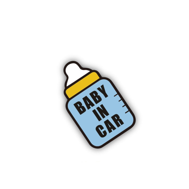 10 PCS There Is A Baby In The Car Stickers Warning Stickers Style: CT223Y Blue Bottom Bottle Adhesive Stickers - Warning Sticker by PMC TechLife | Online Shopping South Africa | PMC TechLife | Buy Now Pay Later Mobicred