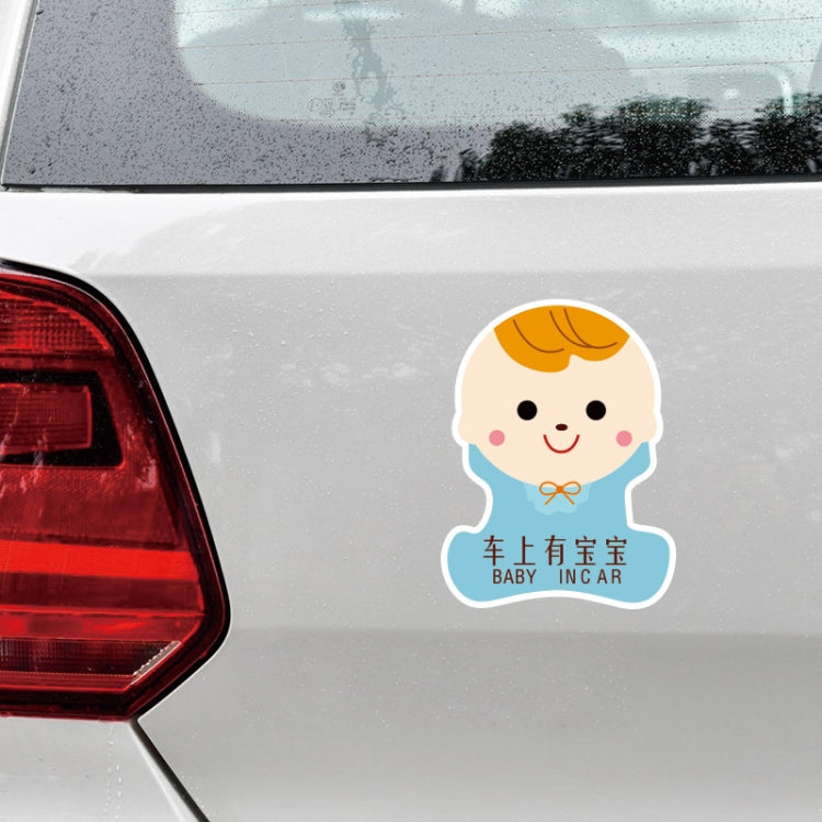 10 PCS There Is A Baby In The Car Stickers Warning Stickers Style: CT223P Triangle Girl Adhesive Stickers - Warning Sticker by PMC TechLife | Online Shopping South Africa | PMC TechLife | Buy Now Pay Later Mobicred