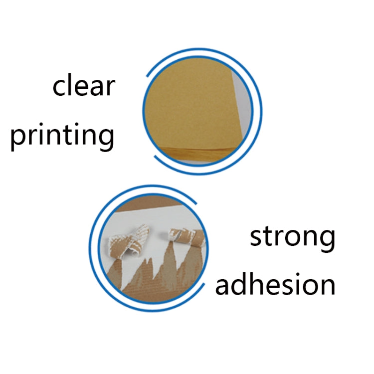 GYNP8081 100 PCS Laser Inkjet Mark Sticker A4 Kraft Paper Self-Adhesive Printing Paper, Colour: Light - Printing Paper by PMC TechLife | Online Shopping South Africa | PMC TechLife | Buy Now Pay Later Mobicred