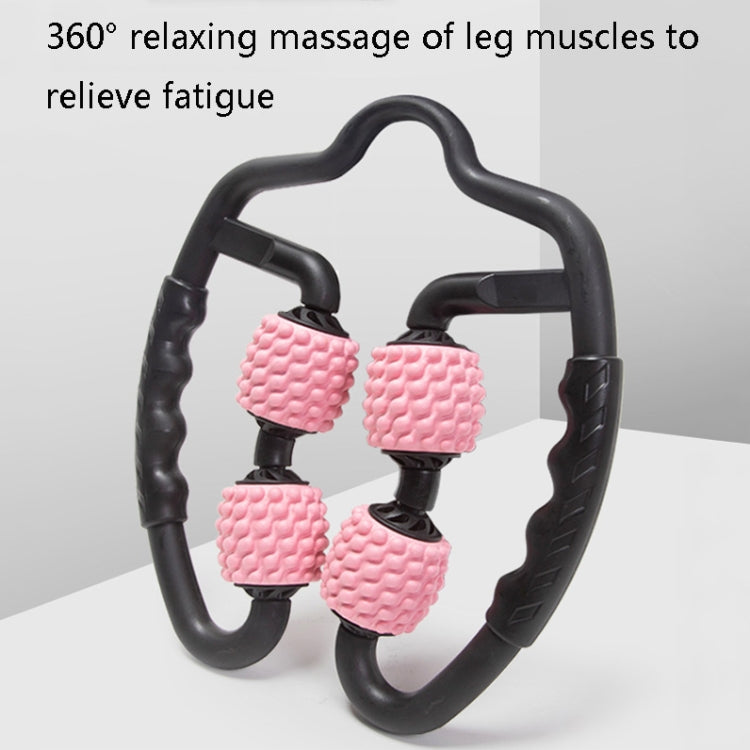 Foam Shaft Muscle Massage Roller Yoga Roller Fitness Supplies(Water-drop Type Classic Black) - free shipping - PMC TechLife - Order now!