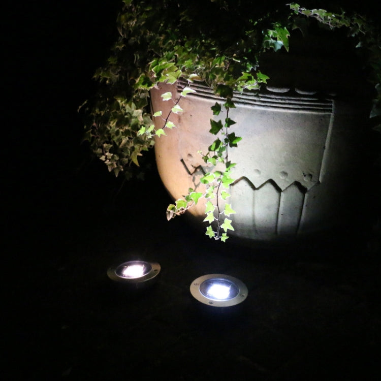 Outdoor Solar Buried Light Household Garden Grass Ground Waterproof Lamp(Warm Light) - Buried Lights by PMC TechLife | Online Shopping South Africa | PMC TechLife