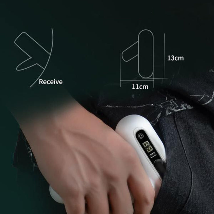 Mini Portable USB Rechargeable Electric Fascia Gun Muscle 12-speed Adjustable LCD Touch Screen Massage Gun - free shipping - PMC TechLife - Order now!