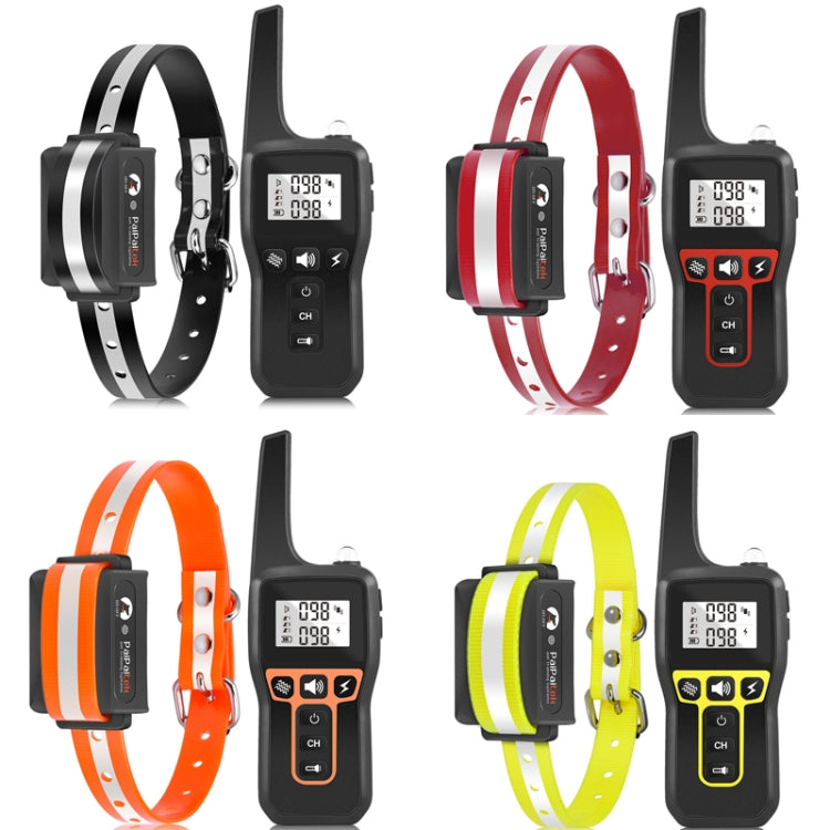 PaiPaitek PD529 Remote Control Dog Training Device Voice Control Anti-Barking Device Dog Training Device(Yellow) - Training Aids by PaiPaitek | Online Shopping South Africa | PMC TechLife | Buy Now Pay Later Mobicred