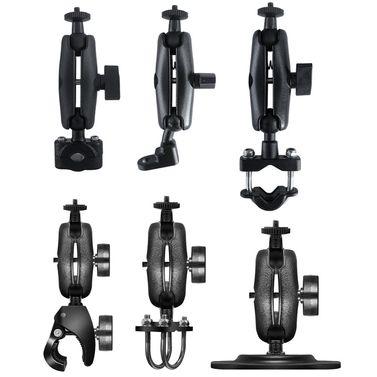 Motorcycle Riding Recorder Bracket Camera Holder, Style: KZ05 + KL04 + KD01 - Holder by PMC TechLife | Online Shopping South Africa | PMC TechLife | Buy Now Pay Later Mobicred