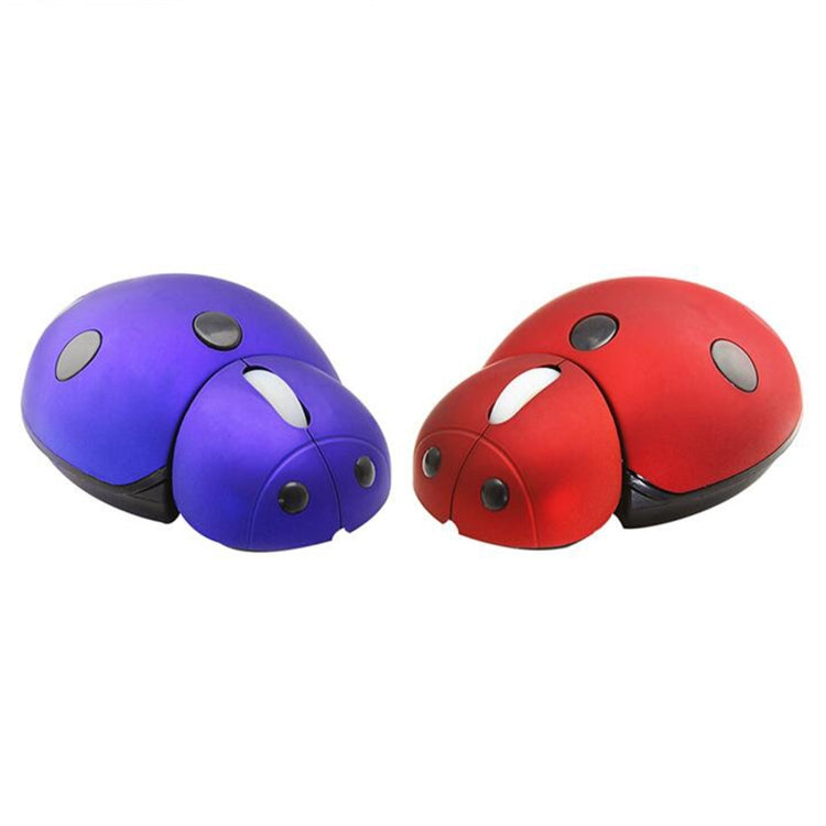 CM0184 3000 DPI 3-keys Mini Ladybug 2.4G Wireless Mouse Personalized Wireless Mouse(Red) - Wireless Mice by PMC TechLife | Online Shopping South Africa | PMC TechLife | Buy Now Pay Later Mobicred