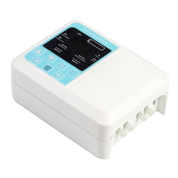 G89456 Solar Intelligent Voice Timing Automatic Flower Watering Device Lazy Plant Dripper, Specification: Double Pump 20 Sets Drop 15M Tube(White) - free shipping - PMc TechLife - Order now!