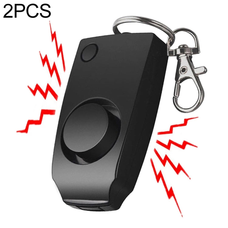 YY701 2 PCS Women Personal Safety Protection Alarm Emergency Alarm For The Elderly & Children(Black) - Anti-lost Alarm by PMc TechLife | Online Shopping South Africa | PMc TechLife | Buy Now Pay Later Mobicred