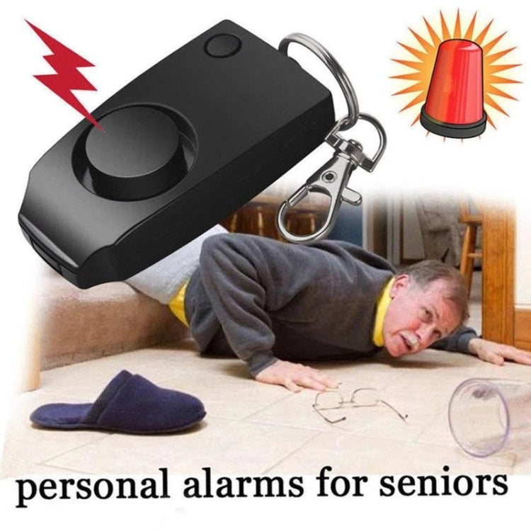 YY701 2 PCS Women Personal Safety Protection Alarm Emergency Alarm For The Elderly & Children(Black) - Anti-lost Alarm by PMc TechLife | Online Shopping South Africa | PMc TechLife | Buy Now Pay Later Mobicred