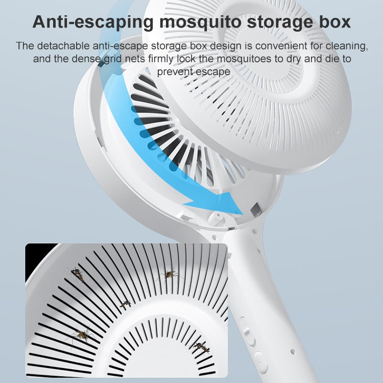 Household Mosquito Swatter And Mosquito Lamp Inhalation Type Outdoor Mosquito Repellent, Colour: Mosquito Swatter White - Repellents by PMC TechLife | Online Shopping South Africa | PMC TechLife | Buy Now Pay Later Mobicred