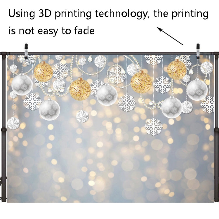 2.1m X 1.5m Christmas Ball Snowflake Party Decorative Photography Background -  by PMC TechLife | Online Shopping South Africa | PMC TechLife | Buy Now Pay Later Mobicred